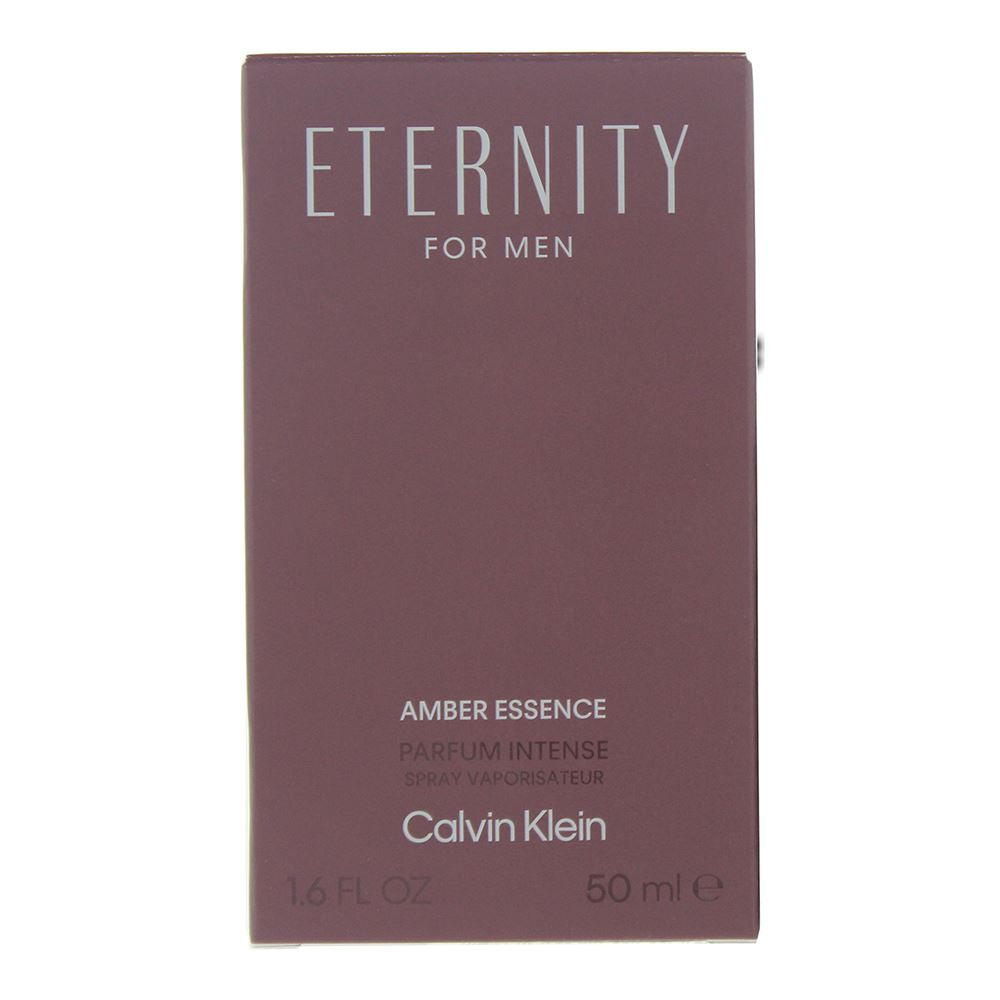 Calvin Klein Eternity For Men Amber Essence 50ml Parfum Intense Spray for Him