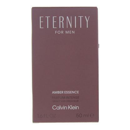 Calvin Klein Eternity For Men Amber Essence 50ml Parfum Intense Spray for Him