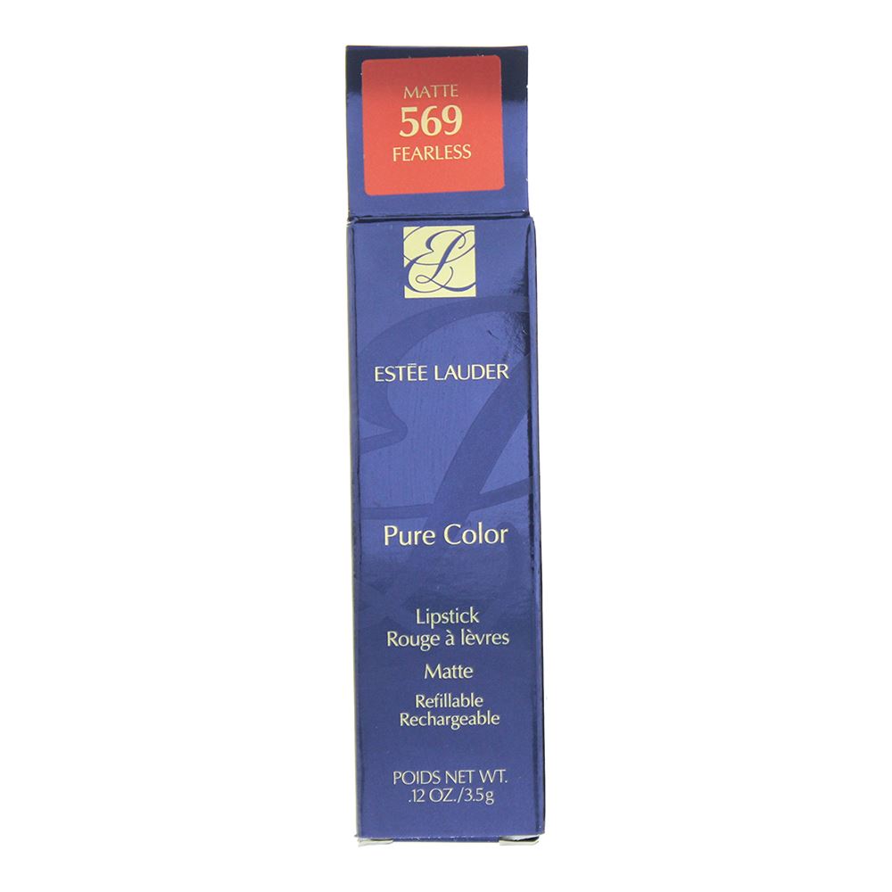 Estee Lauder Pure Color Lipstick Refillable 3.5g Matte 569 Fearless