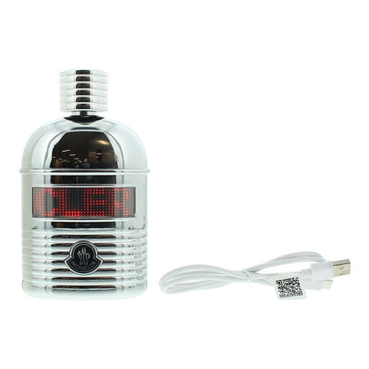 Moncler Pour Homme  150ml Eau De Parfum Refillable With Led Screen For Him