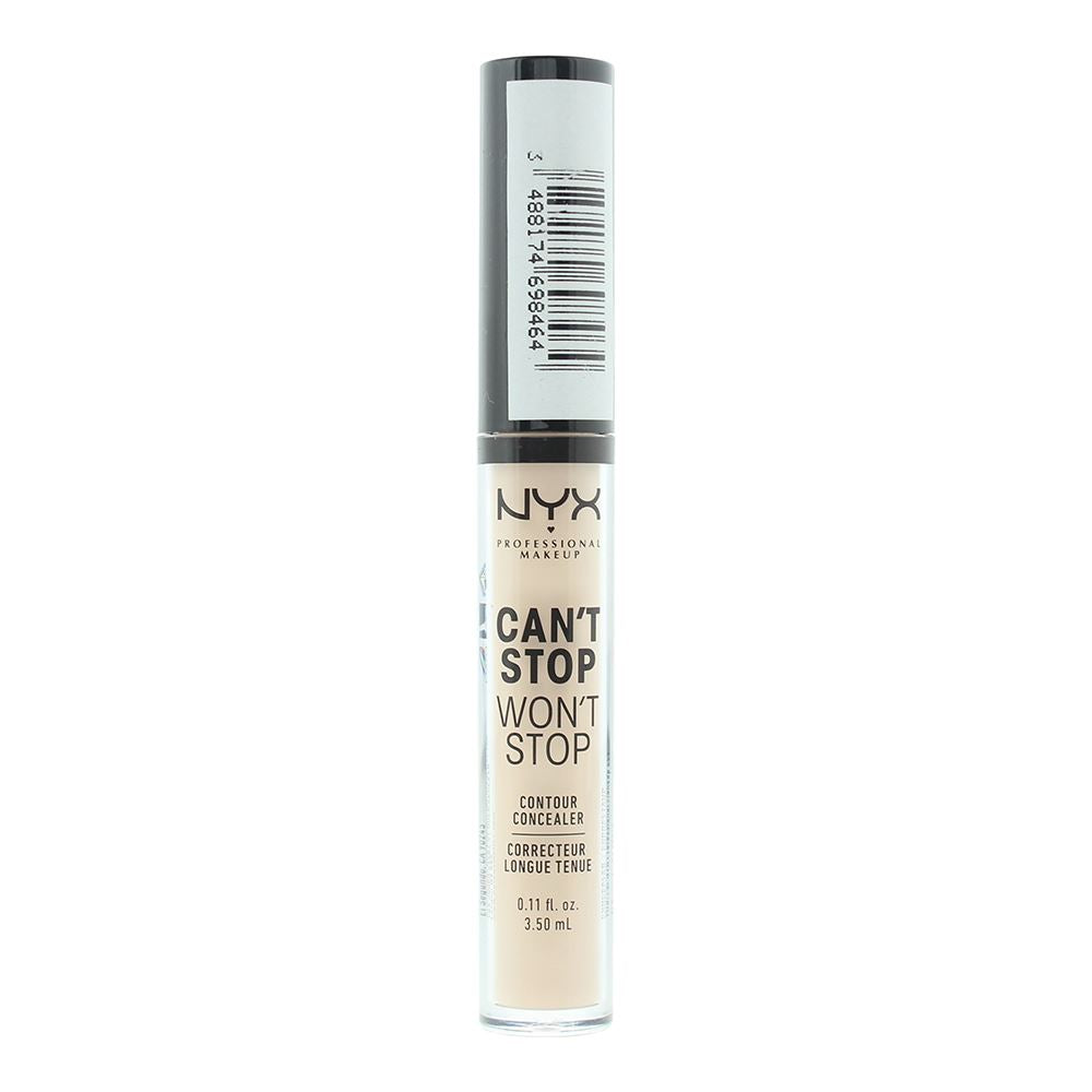 NYX Can't Stop Won't Stop 24H 3.5ml Concealer - Light Ivory