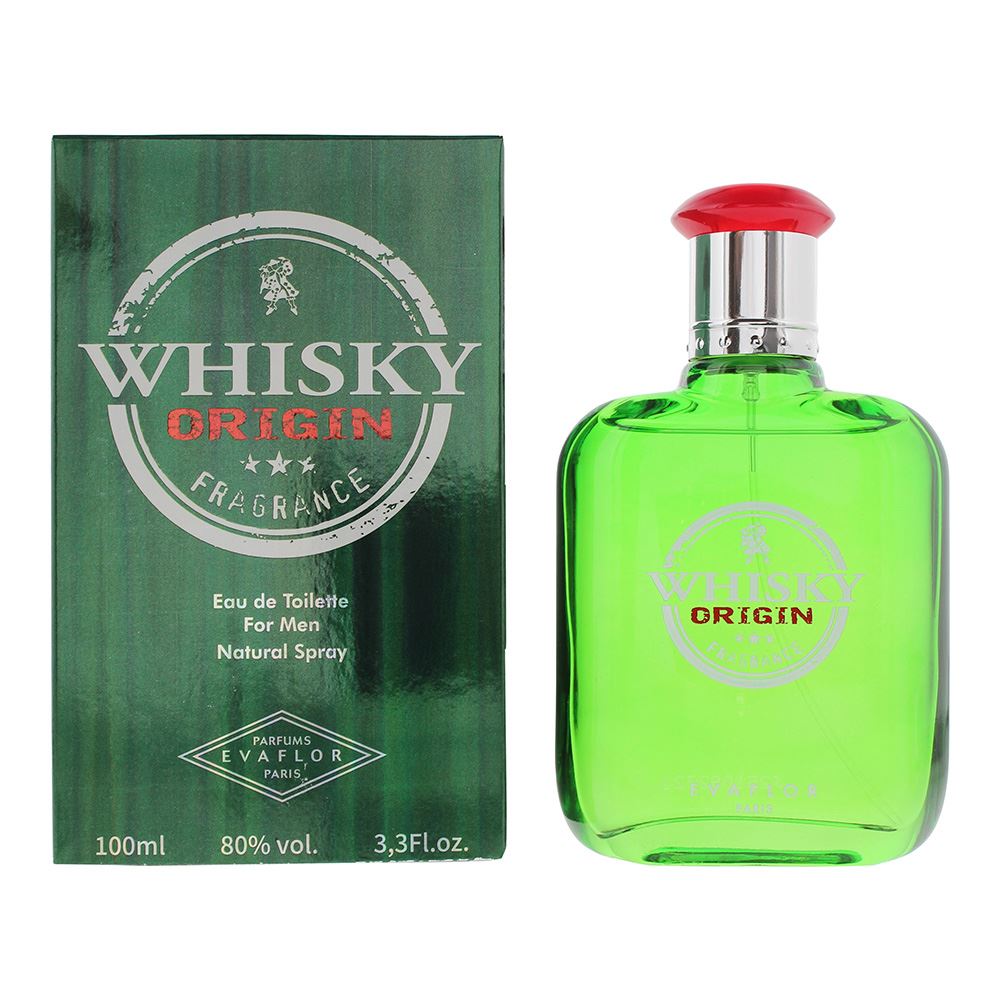 Evaflor Whisky Origin 100ml Eau De Toilette Spray For Him
