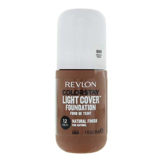Revlon Colorstay Light Cover 12H Natural Finish 30ml Foundation - 550 Mocha