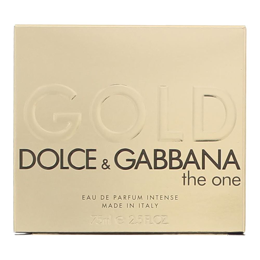 Dolce & Gabbana The One Gold 75ml Eau de Parfum Intense Spray for Her