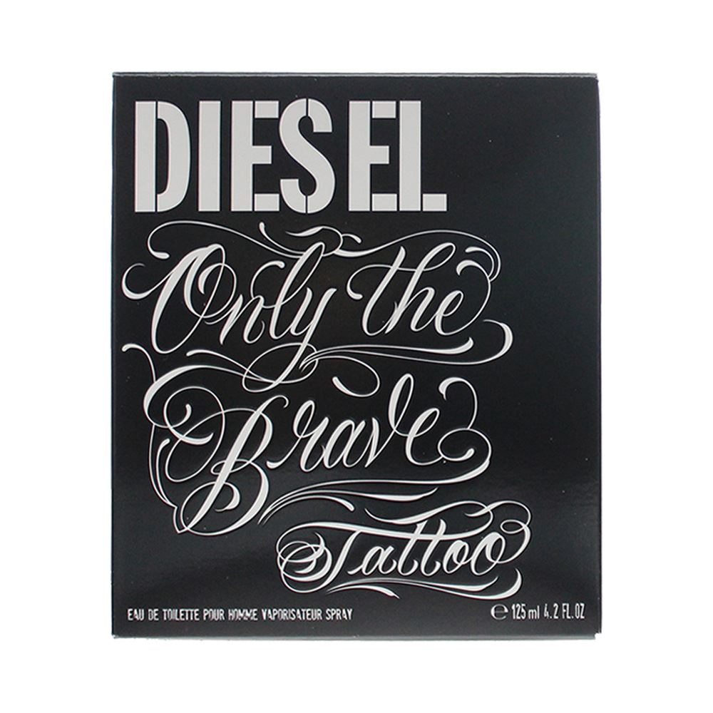 Diesel Only The Brave Tattoo 125ml Eau De Toilette Spray for Him