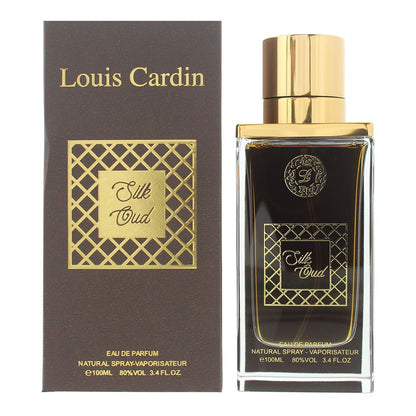 Louis Cardin Silk Oud 100ml Eau de Parfum Spray for Him