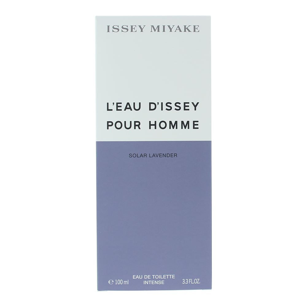 Issey Miyake L'eau D'issey Pour Homme Solar Lavender 100ml Eau de Toilette Intense Spray for Him