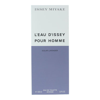 Issey Miyake L'eau D'issey Pour Homme Solar Lavender 100ml Eau de Toilette Intense Spray for Him