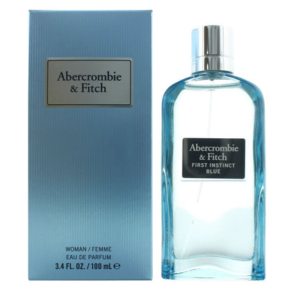Abercrombie & Fitch First Instinct Blue 100ml Eau de Parfum Spray for Her