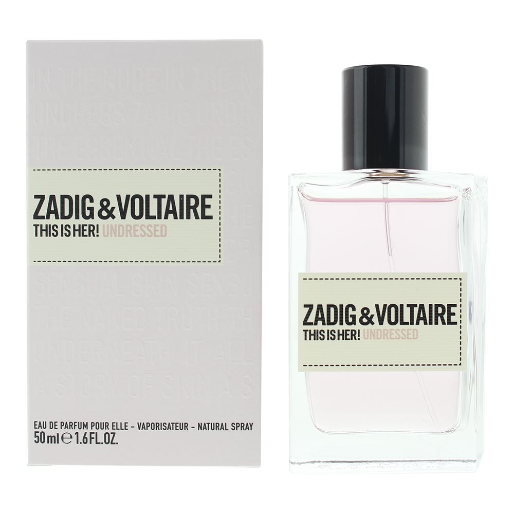 Zadig & Voltaire This Is Her! Undressed 50ml  Eau de Parfum Spray for Her