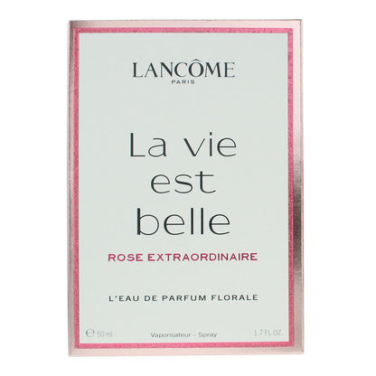 Lancôme La Vie Est Belle Rose Extraordinaire 50ml L'Eau de Parfum Florale Spray for Her