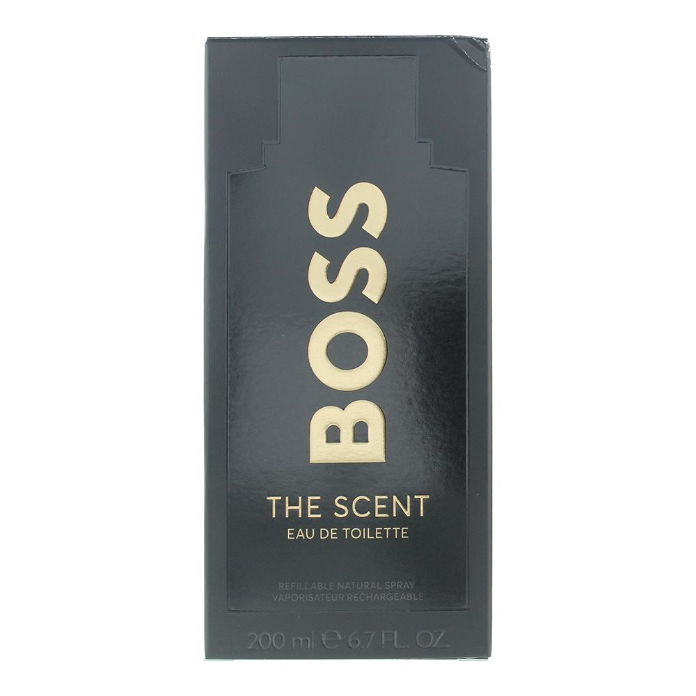 Hugo Boss The Scent 200ml Eau de Toilette Refillable Spray For Him