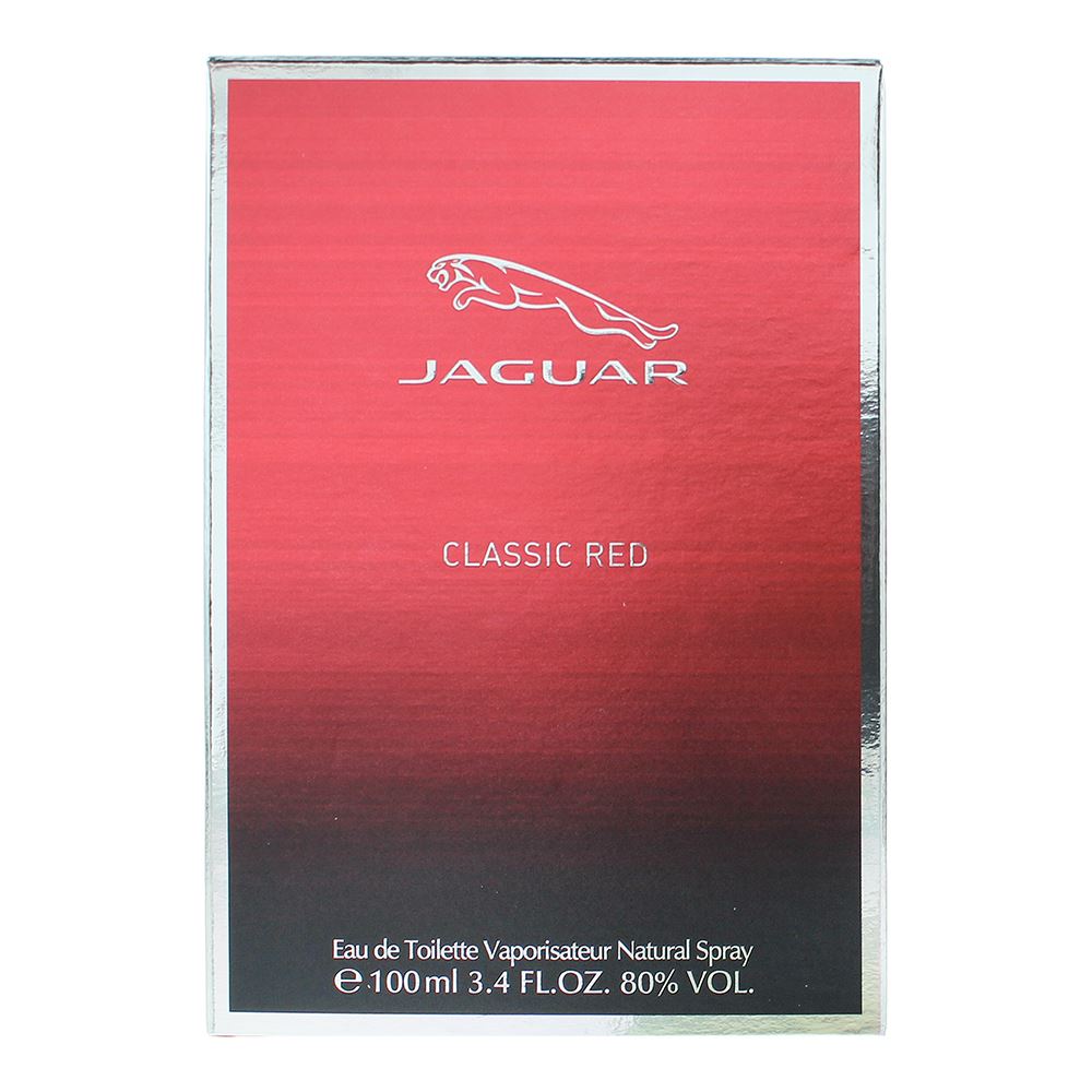Jaguar Classic Red 100ml Eau de Toilette Spray for Him