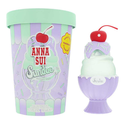 Anna Sui Sundae Violet Vibe 50ml Eau de Toilette Spray for Her