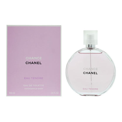 Chanel Chance Eau Tendre 100ml Eau De Toilette Spray for Her