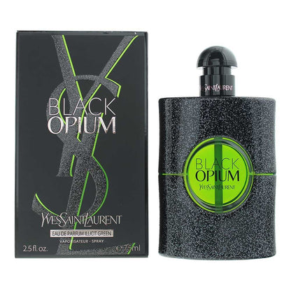 Yves Saint Laurent Black Opium Illicit Green 75ml Eau de Parfum Spray for Her