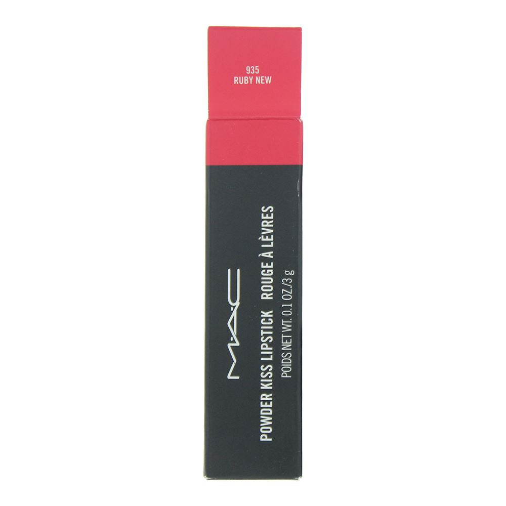MAC Powder Kiss Lipstick 3g - 935 Ruby New