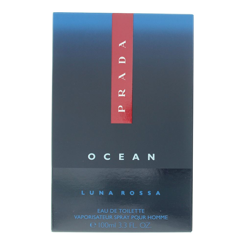 Prada Luna Rossa Ocean 100ml Eau De Toilette Spray for Him
