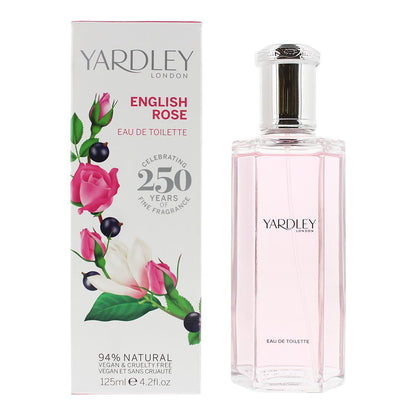 Yardley English Rose 125ml Eau de Toilette Spray for Her