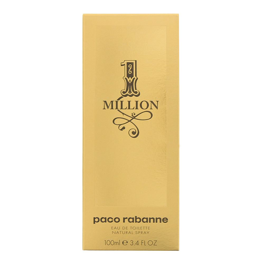 Paco Rabanne 1 Million 100ml Eau de Toilette Spray for Him