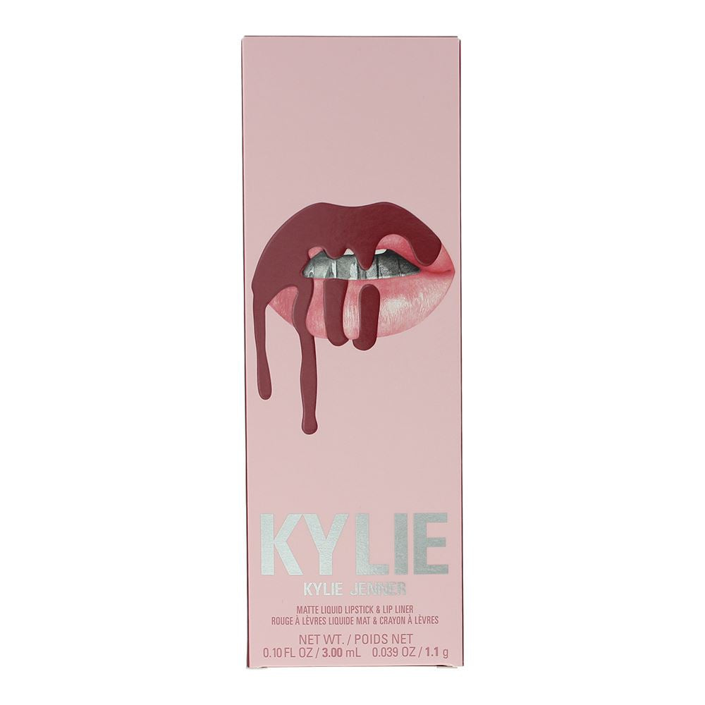 Kylie By Kylie Jenner 3ml Matte Lipstick, 1.1g Lip Liner  - 103 Better Not Pout