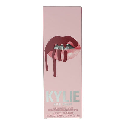 Kylie By Kylie Jenner 3ml Matte Lipstick, 1.1g Lip Liner  - 103 Better Not Pout