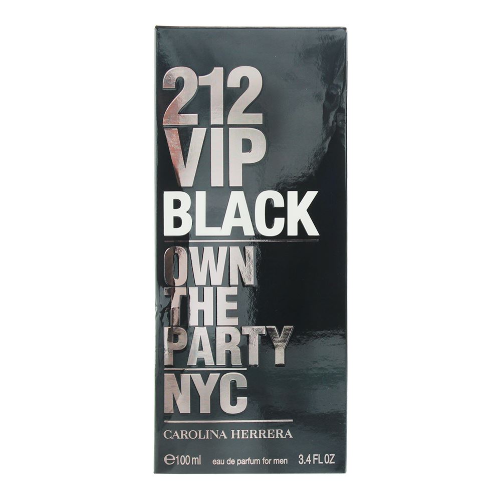 Carolina Herrera 212 VIP Black 100ml Eau de Parfum Spray for Him