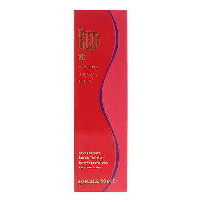 Giorgio Beverly Hills Red 90ml Eau De Toilette Spray for Her