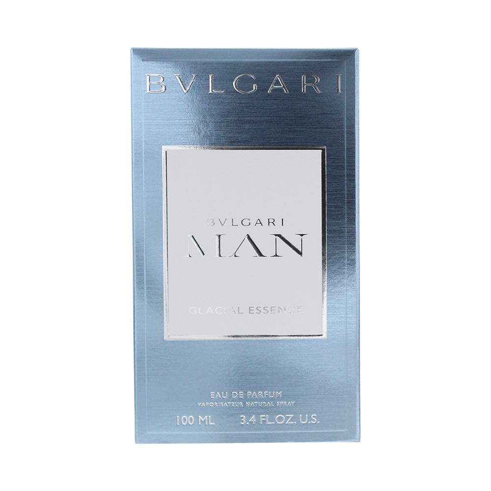 Bvlgari Man Glacial Essence 100ml Eau De Parfum Spray for Him