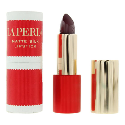 La Perla Matte Silk Lipstick 3.5g - 108 Plum Red