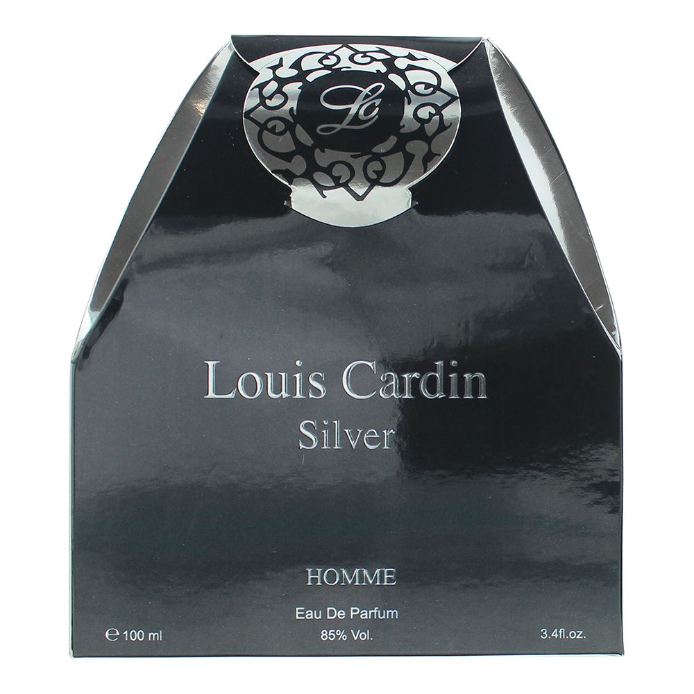 Louis Cardin Silver 100ml Eau de Parfum Spray for Him