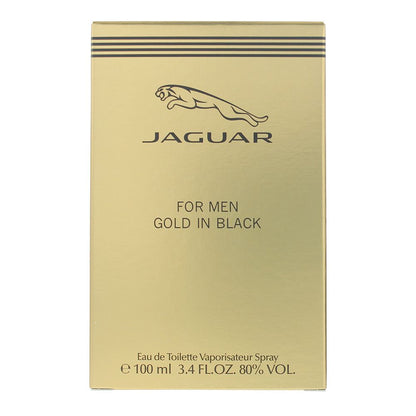 Jaguar For Men Gold In Black 100ml Eau de Toilette Spray for Him