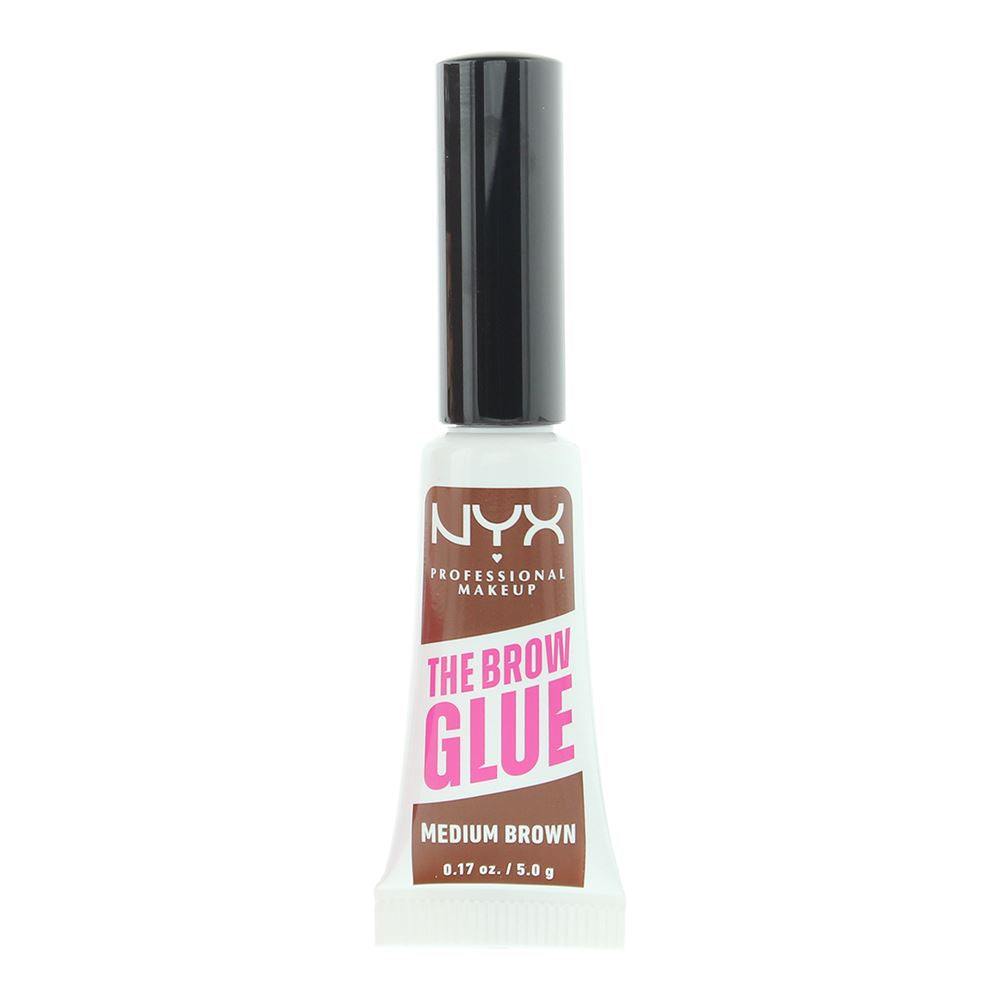 NYX The Brow Glue 5g Brow Gel - Medium Brown