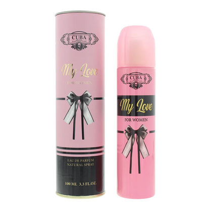 Cuba My Love For Women 100ml  Eau de Parfum Spray for Her