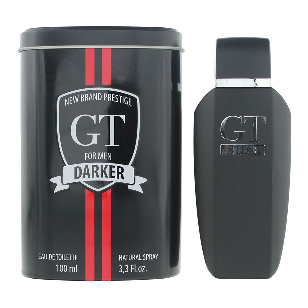 New Brand GT Darker For Men 100ml Eau de Toilette Spray for Him