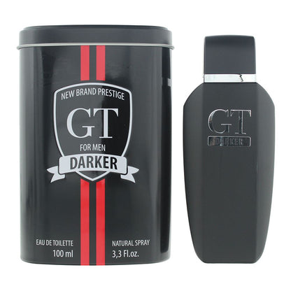 New Brand GT Darker For Men 100ml Eau de Toilette Spray for Him