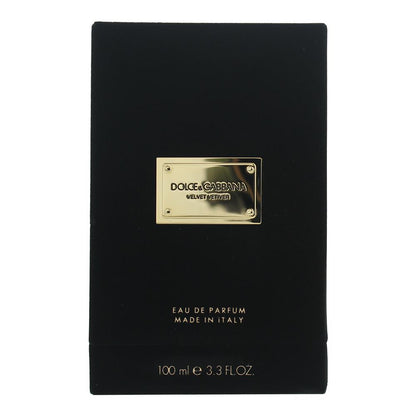 Dolce & Gabbana Velvet Vetiver 100ml Eau de Parfum Spray for Unisex