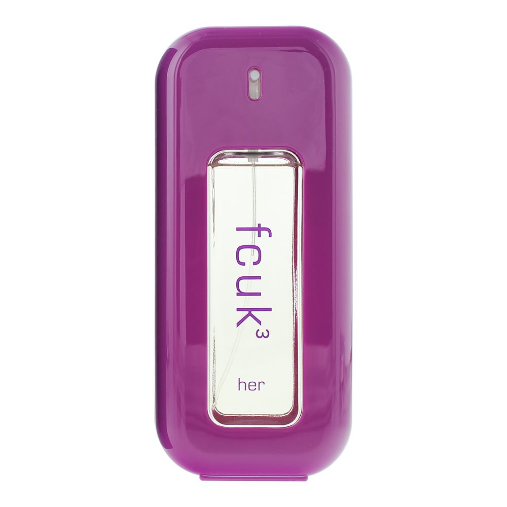 FCUK 3 Her 100ml Eau de Toilette Spray for Her