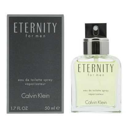 Calvin Klein Eternity For Men 50ml Eau de Toilette Spray for Him