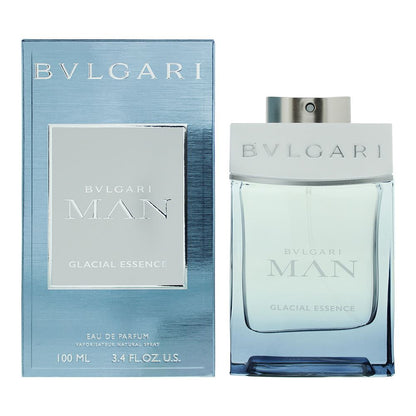 Bvlgari Man Glacial Essence 100ml Eau De Parfum Spray for Him