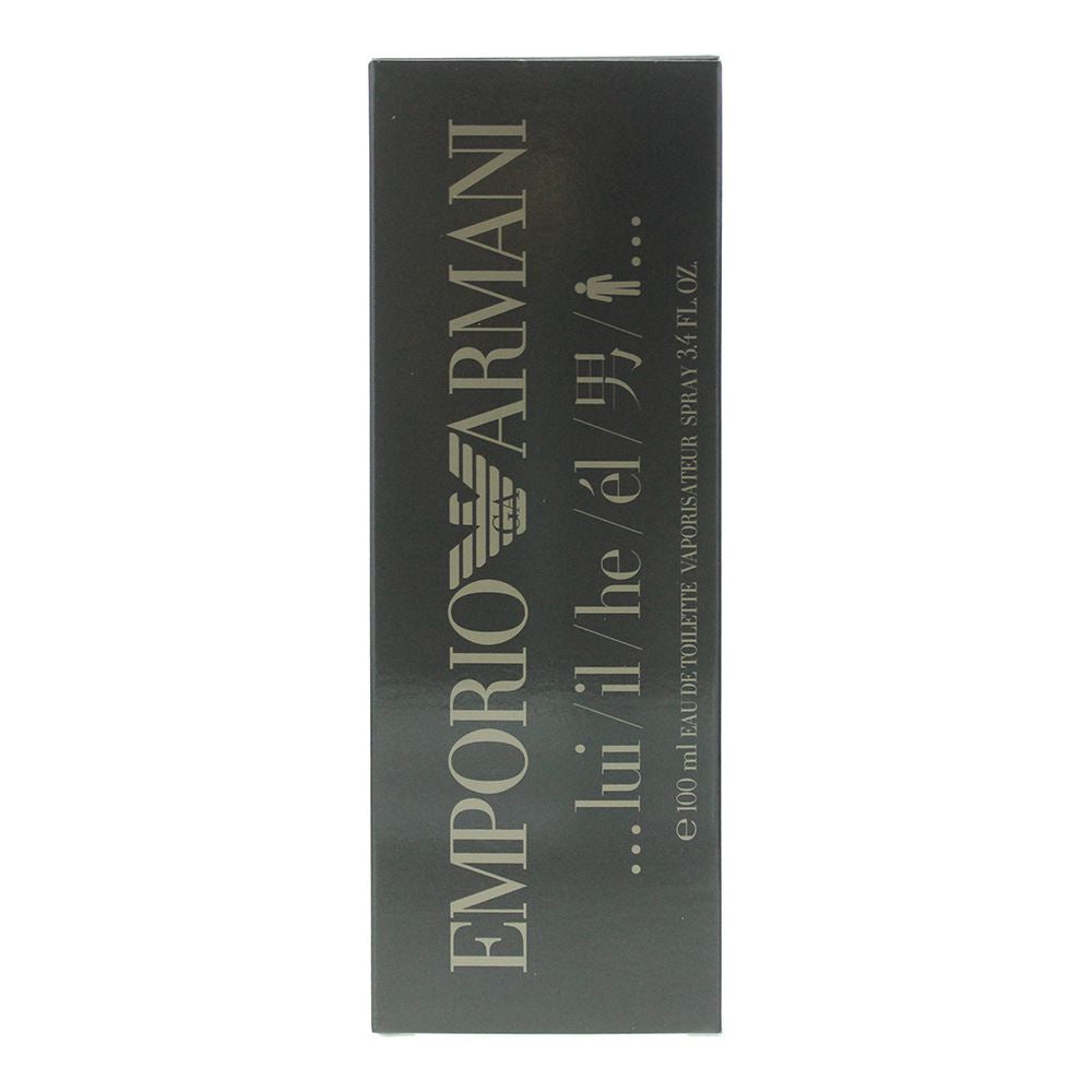 Emporio Armani He 100ml Eau de Toilette Spray for Him