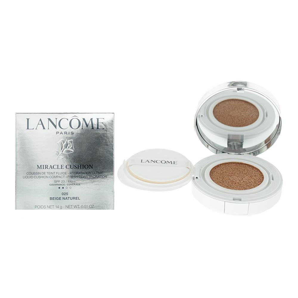 Lancome Miracle Cushion Liquid Cushion Compact 14g Foundation - 025 Beige Naturel SPF 23/PA++