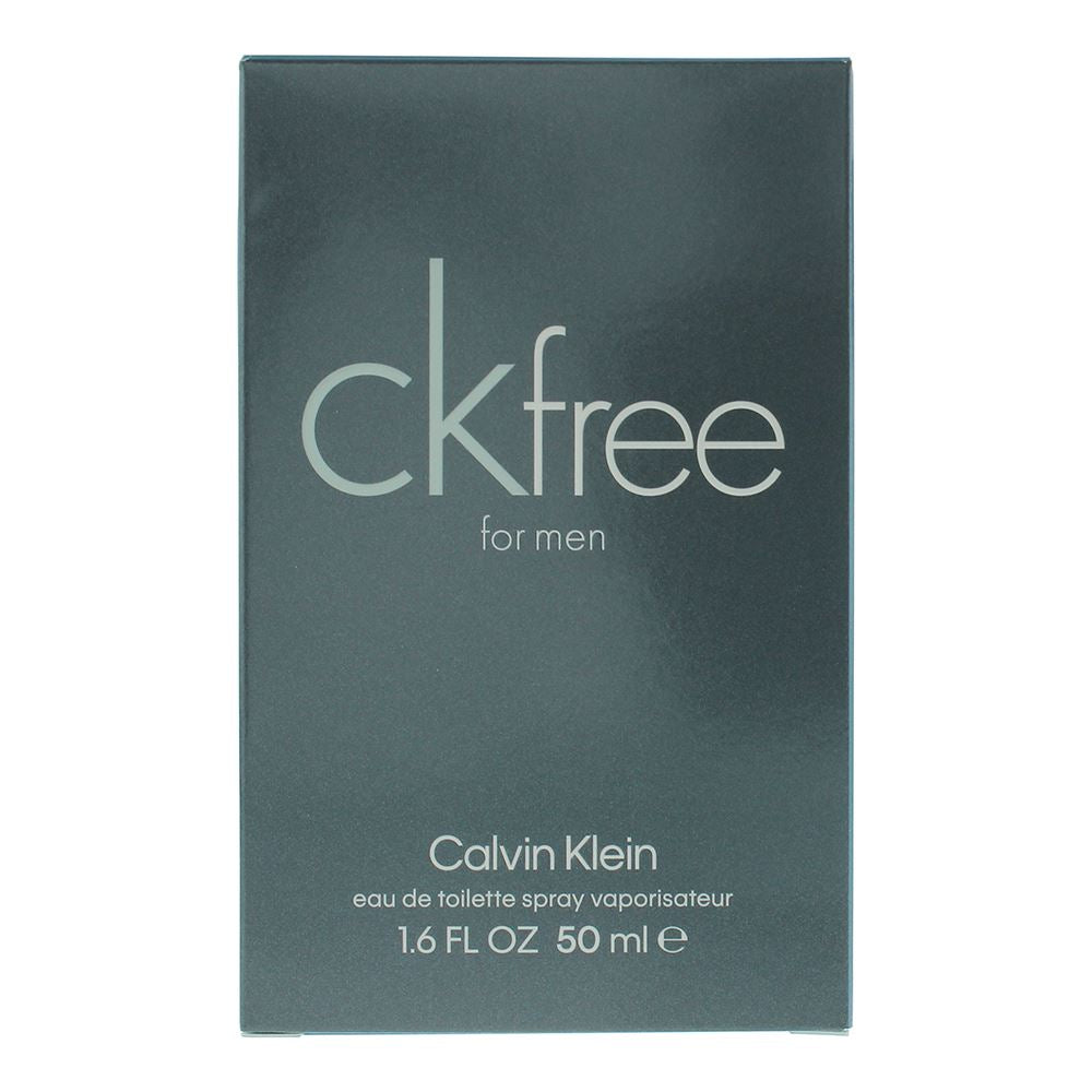 Calvin Klein CK Free For Men 50ml Eau de Toilette Spray For Him