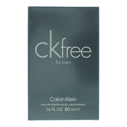 Calvin Klein CK Free For Men 50ml Eau de Toilette Spray For Him