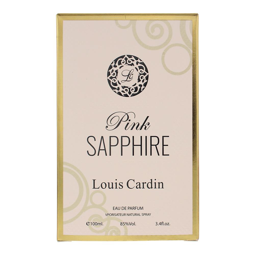 Louis Cardin Pink Sapphire 100ml Eau de Parfum Spray for Her