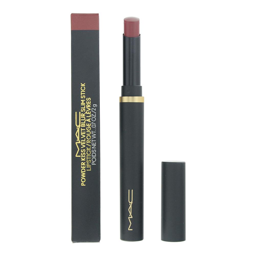 MAC Powder Kiss Velvet Blur Slim Stick 2g  Lipstick- 880 Rose Mary