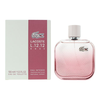 Lacoste L.12.12. Rose Eau Intense 100ml Eau de Toilette Spray for Her