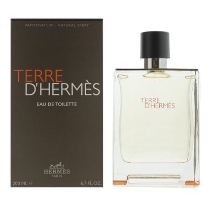 Hermes Terre D'hermes 200ml Eau De Toilette Spray for Him