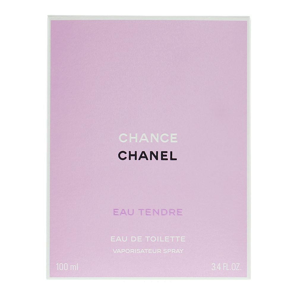 Chanel Chance Eau Tendre 100ml Eau De Toilette Spray for Her