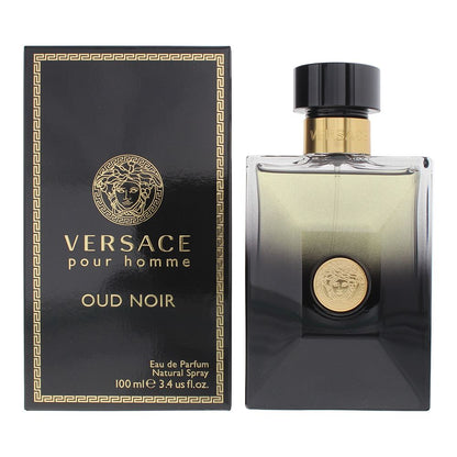 Versace Pour Homme Oud Noir 100ml Eau de Parfum Spray for Him